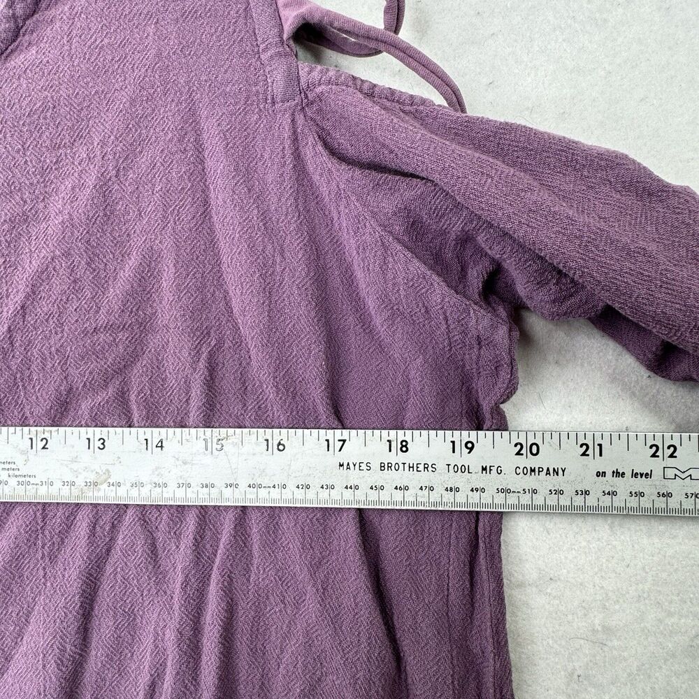 Oh My Gauze 2 Women’s Size Medium / Large Cold Shoulder Top Lagenlook Beachy - Picture 7 of 12